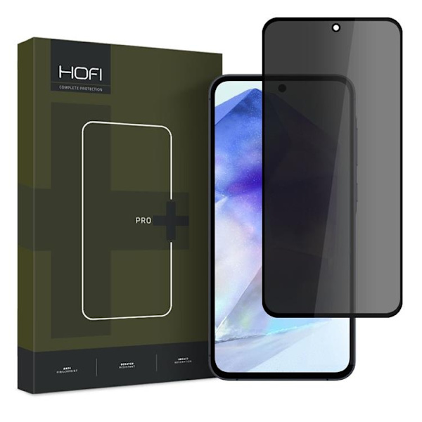 Hofi Galaxy A35 5G Härdat Glas Skärmskydd Anti Spy Privacy Svart