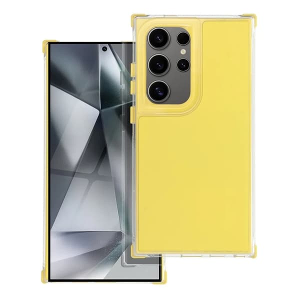 Telefontaske til Xiaomi Redmi Note 14 Pro/14 Pro Plus Matrix - Gul Gul