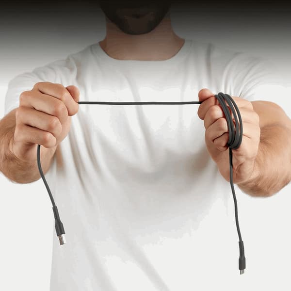 SBS USB-A - USB-C Kabel 1.5m - Svart Svart