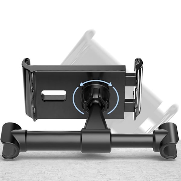 Dudao autoteline niskatuelle puhelimeen/tablettiin - musta Black