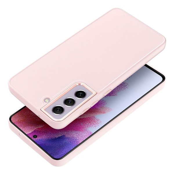 FRAME Skal för Samsung S21 FE i pulverrosa