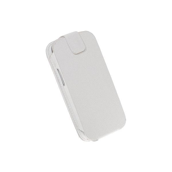 Luksus flip mobilcover til Samsung Galaxy S3 i9300 (Hvid) White