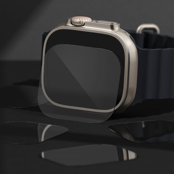 [4-Pack] Ringke Apple Watch Ultra (49mm) Skærmbeskytter i hærdet glas