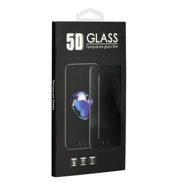 5D Hærdet Glas Skærmbeskytter til iPhone 6G/6S Sort Black