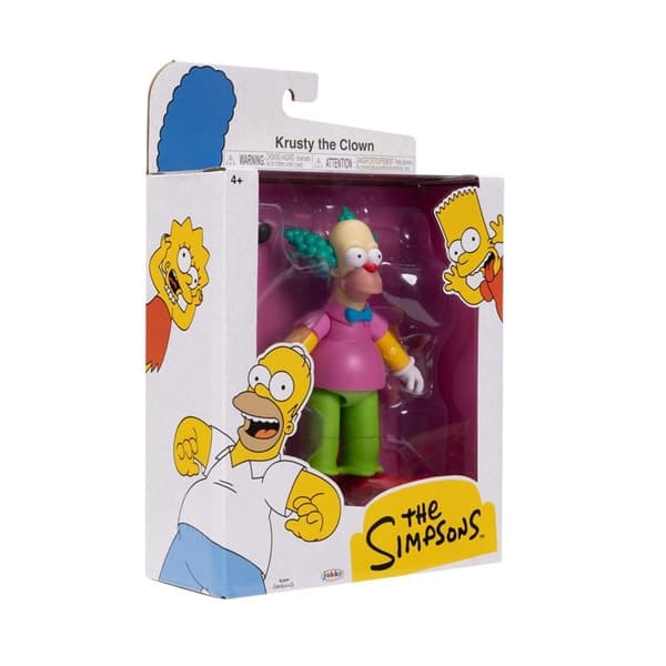 SIMPSONS-figur 5 i figur Otto Krusty klovnen