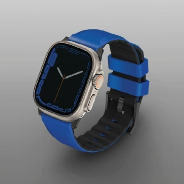 Uniq Apple Watch (45mm) Series 9 Band Linus - Blå Blå