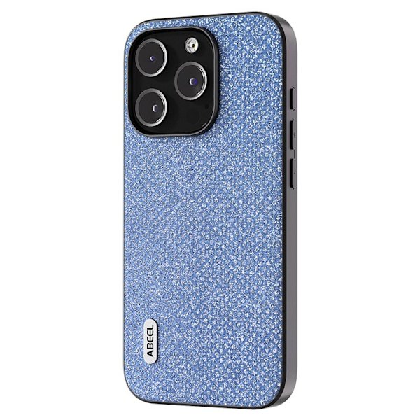 ABEEL Mobilskal till iPhone 14 Pro Max Shockproof PU Läder Blå