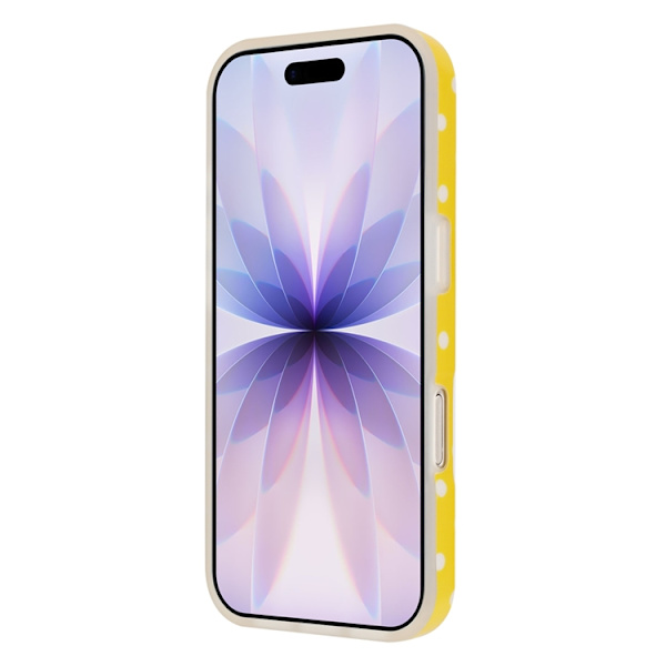 Mobilskal till iPhone 17 Pro Max Dot Design Imd Tpu Gul