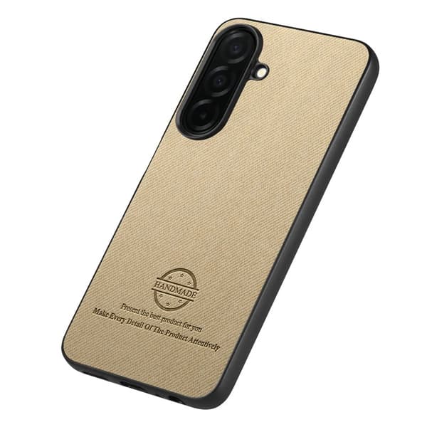 Mobilskal för Samsung Galaxy S26 Konstläder - Khaki