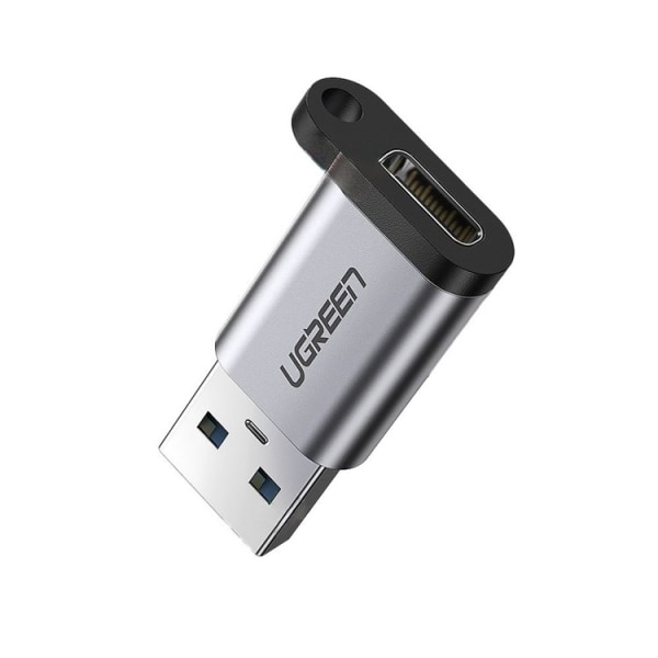 UGreen USB-C uros-USB-naarassovitin - harmaa