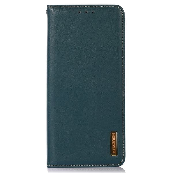 KHAZNEH Samsung Galaxy S26 / S26 Pro Plånboksfodral Äkta Läder - Grön