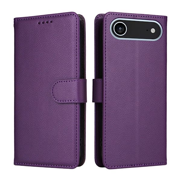 iPhone Air Plånboksfodral RFID Blocking med Handledsrem Lila