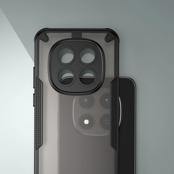 Tech-Protect Mobilskal för Xiaomi Redmi Note 15 Pro 5G Rugged Shield Svart