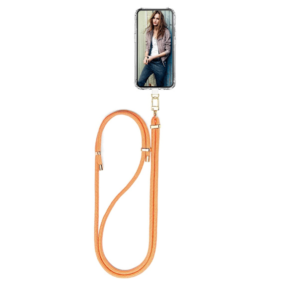 Boom Universal Halsbandsrem för mobiler - Orange Orange