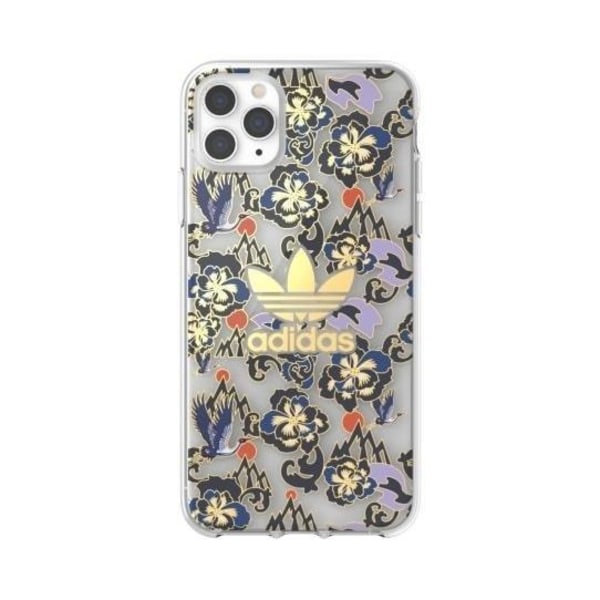 Adidas TAI kirkas CNY AOP -kotelo iPhone 11 Pro Max - kultainen