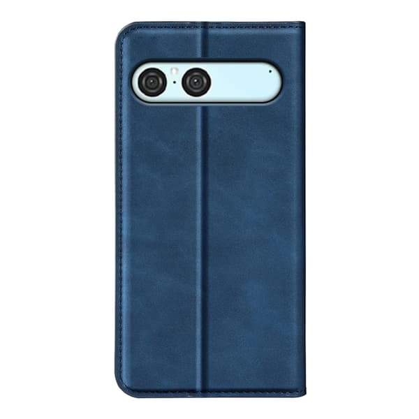 Sony Xperia 10 VII Plånboksfodral Skin Touch - Blå Blå
