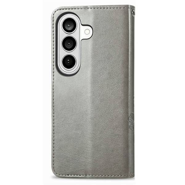 Plånboksfodral för Samsung Galaxy S26 Plus Konstläder - Grå