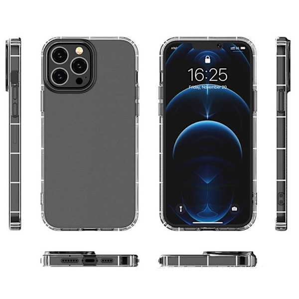 iPhone 14 Pro Skal Crystal Thin TPU - Clear