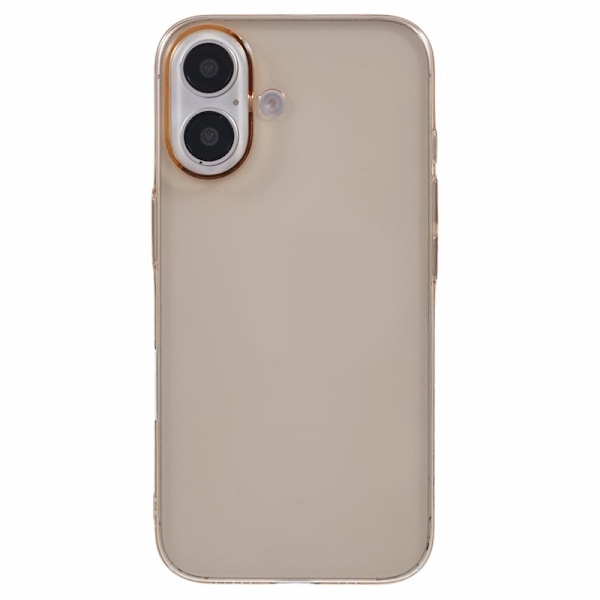 X-LEVEL Mobilskal till iPhone 16 Plus Hård PC Slim Fit Guld
