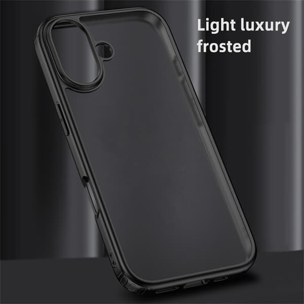 Mobilskal till iPhone 17 Airbag Anti Drop TPU Matte - Grå Grå
