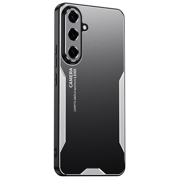 Mobilskal för Samsung Galaxy S26 Plus Aluminium TPU PC - Silver
