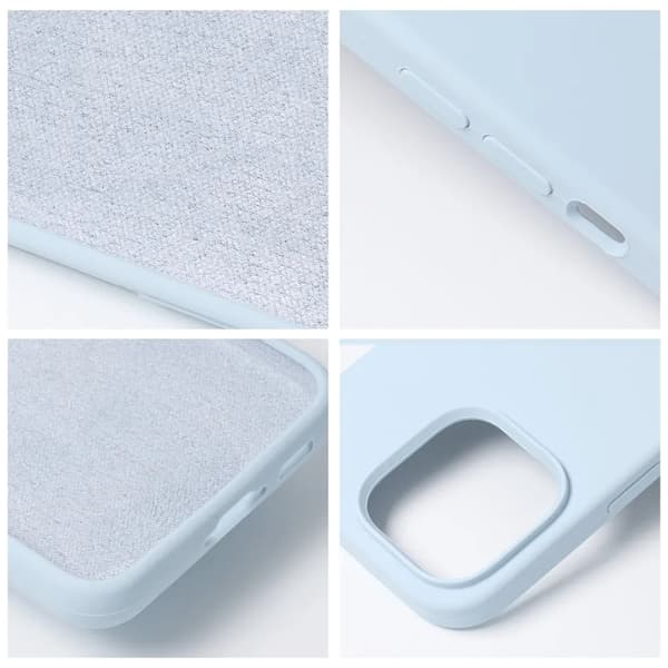 Mobilskal till iPhone 15 Roar Cloud Skin - Ljusblå Blå