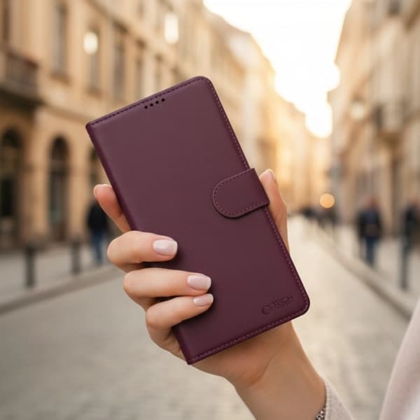 Tech-Protect Pung Taske Til Galaxy S26 Ultra - Mulberry Vinröd