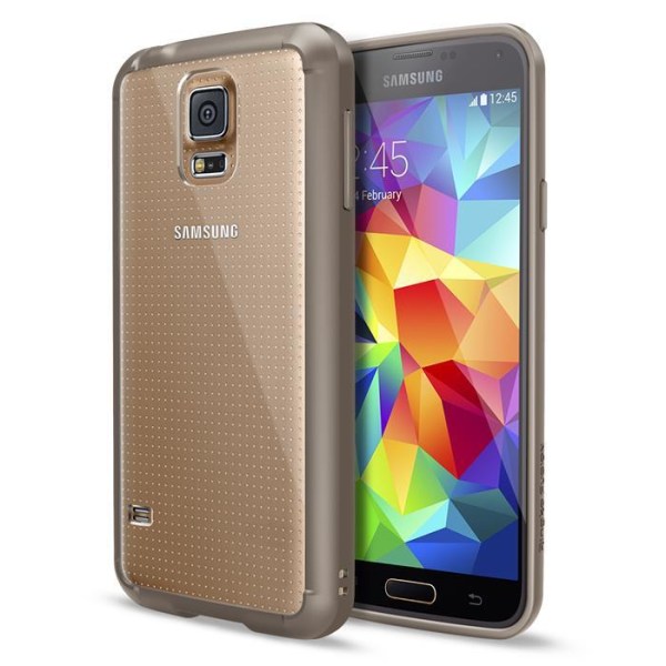 Ringke Fusion Skal till Samsung Galaxy S5 (Gold)