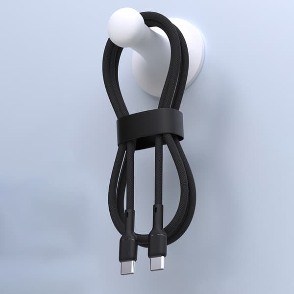 Dudao USB-C til USB-C 65W Kabel 2m L9C - Sort Svart