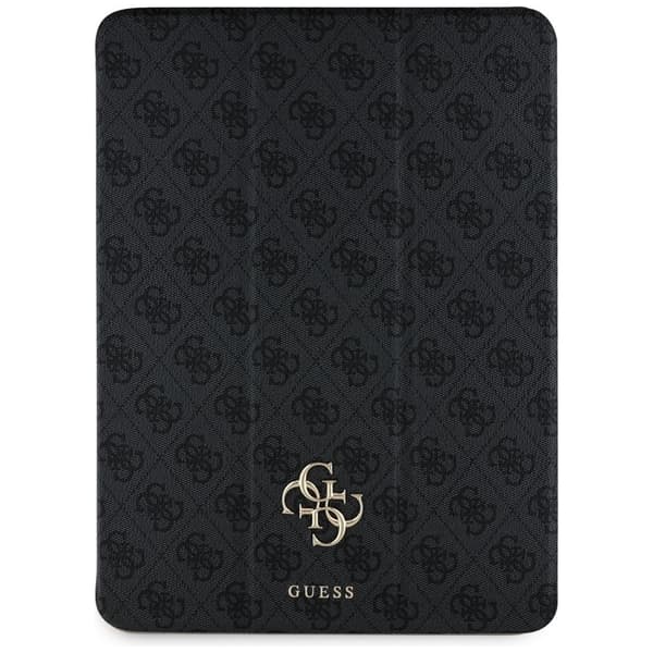 Guess iPad Air 13" (2024) Etui Magnetisk 4G Stort Logo - Sort