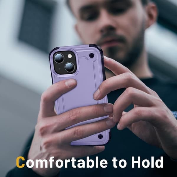 iPhone 14 -kuori ShockProof - Violetti Lila