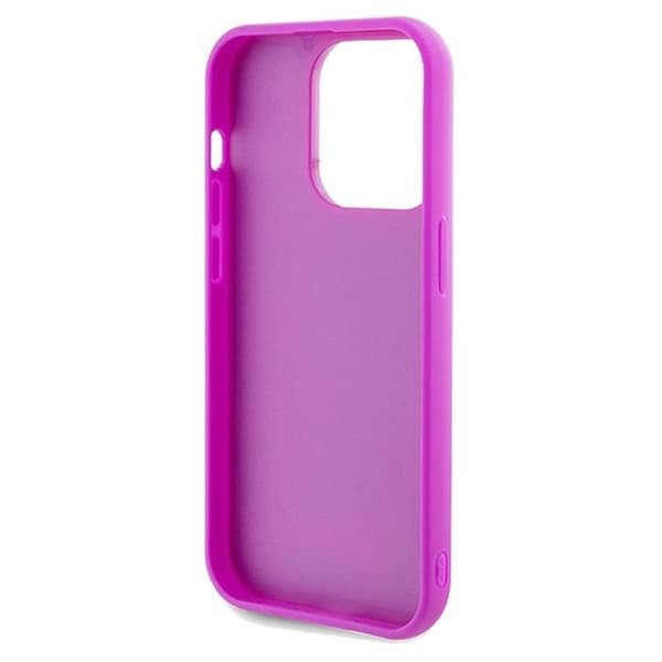 Guess Mobilskal till iPhone 14 Pro Max Disco Script Metal - Lila Lila