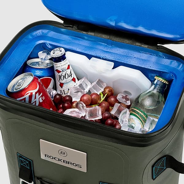 Rockbros Termisk Ryggsäck med Isolering 20L - Grön