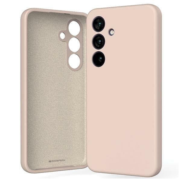Mercury Mobilskal till Galaxy S24 Silikon - Rosa Sand