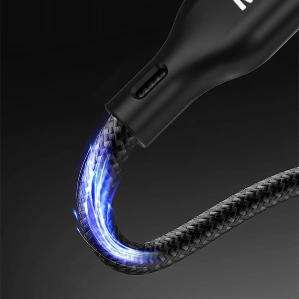 Dudao 2in1 Apple Watch oplader m/USB-C-kabel - sort Black