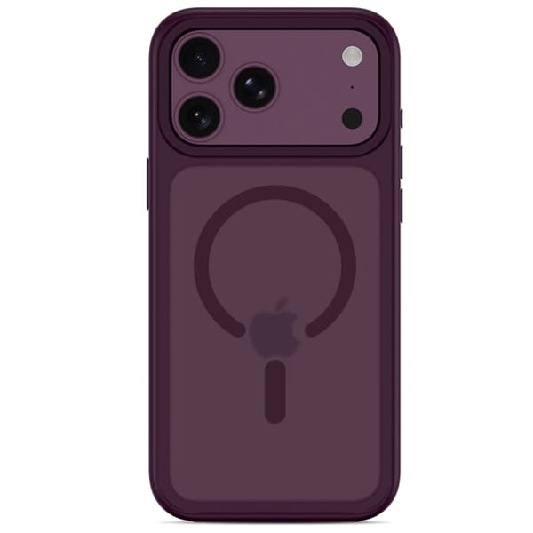 Tech-Protect Mobilskal För iPhone 18 Pro Magsafe Magmat - Matte Burgundy