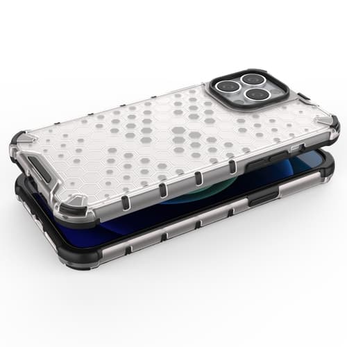 Honeycomb Armor TPU Bumper iPhone 13 Pro Max - Grön Grön