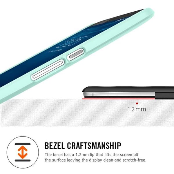 SPIGEN Thin Fit Skal till Google Nexus 6 (Clear) Transparent