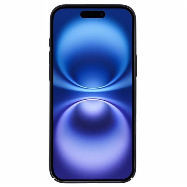 Mobilskal till iPhone 16 Skin-Touch Rubberized PC - Svart Svart