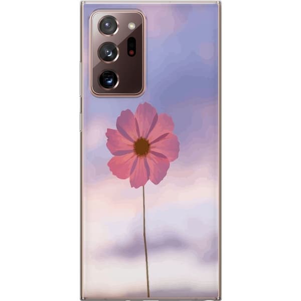 Mobilcover til Samsung Galaxy Note20 Ultra med Rosa blomst