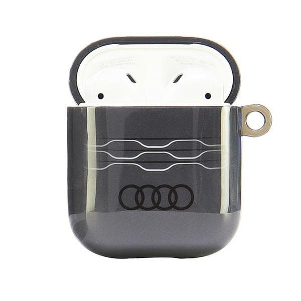 Audi AirPods 1/2 Skal IML Geometriskt Mönster - Grå