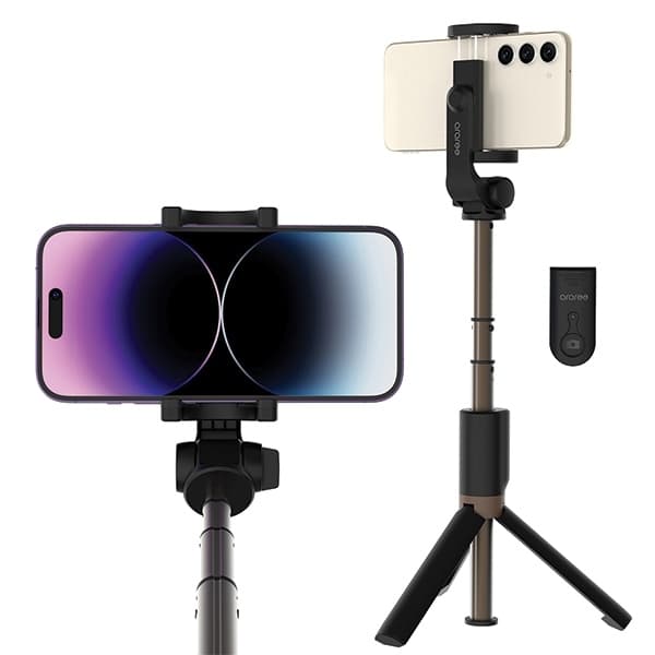 Araree Selfiestick Tripod Bluetooth Selfie Pod - Svart Svart