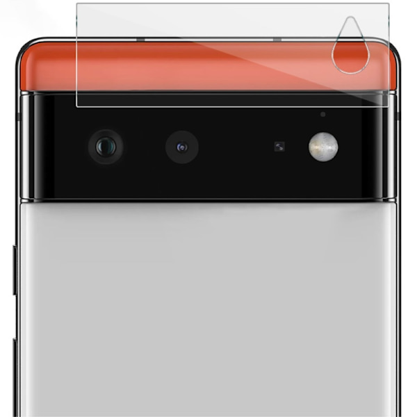 [2-PACK] Kameralinsskydd i Härdat Glas Google Pixel 6