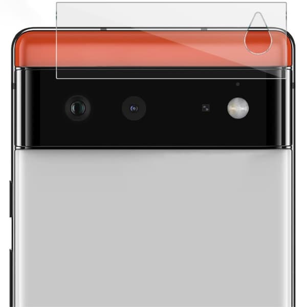 [2-PACK] Karkaistu lasinen kameran linssisuoja Google Pixel 6:lle