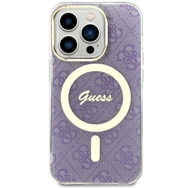 Guess iPhone 14 Pro Max Mobilskal MagSafe 4G - Lilla Lila