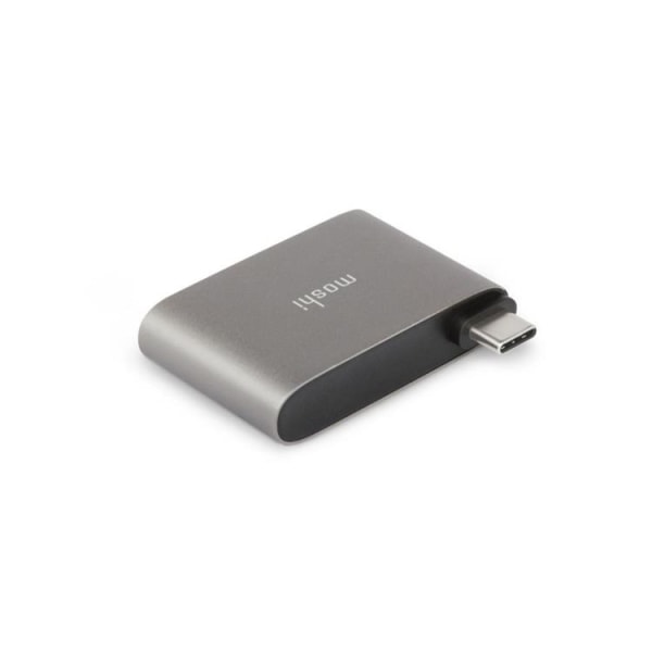 Moshi USB-C Till Dubbell-A Adapter - Grå