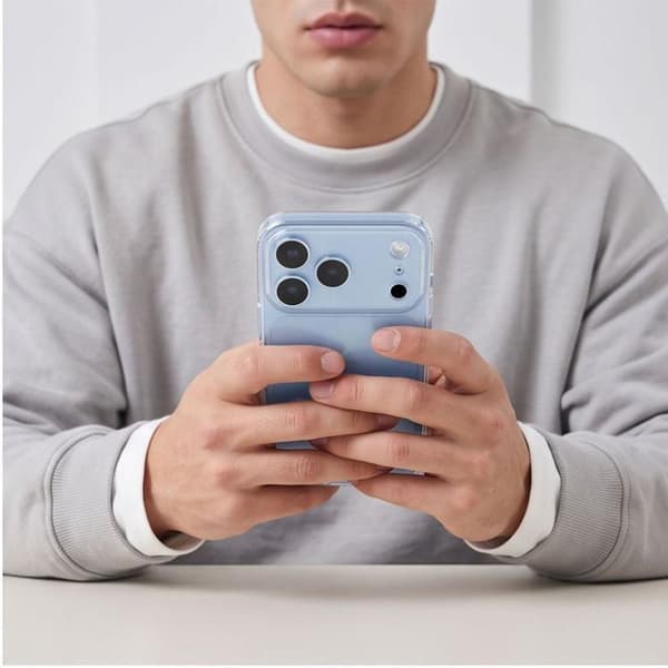 Tech-Protect Mobilskal till iPhone 18 Pro Max/17 Pro Max Flexair - Clear Transparent