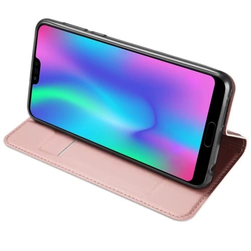 Dux Ducis Plånboksfodral Till Huawei Honor 10 - Rose Gold Rosa