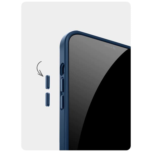 Tech-Protect Magmat Magsafe Skal iPhone 12/12 Pro - Matte Svart Svart