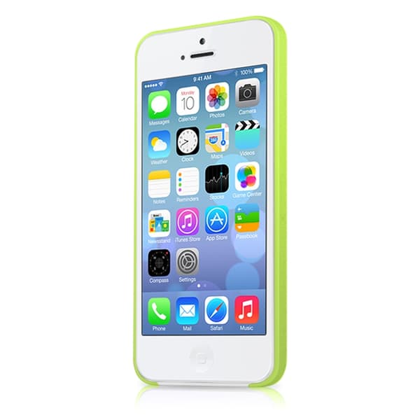 ITSkins Zero 3 Skal till Apple iPhone 5C (Grön) + Skärmskydd Green